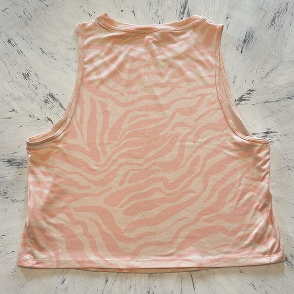 Fabletics Dry-Flex Muscle Top in Wide Zebra Stripe - Picture 4 of 6